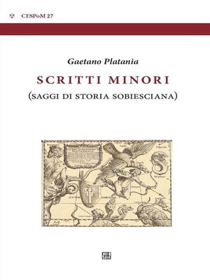 cover image of Scritti minori